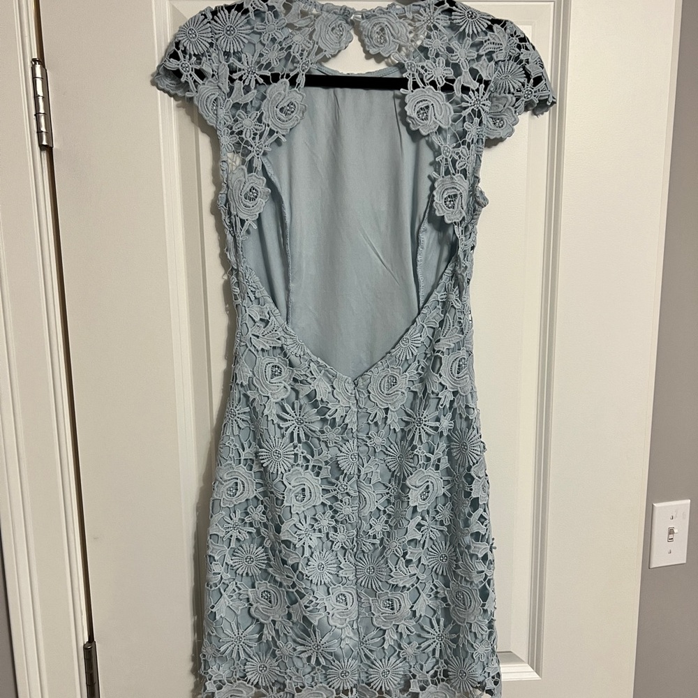 Lulus Open Back Mini Dress